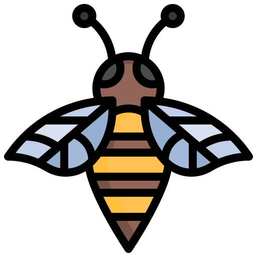 пчела Generic Outline Color иконка