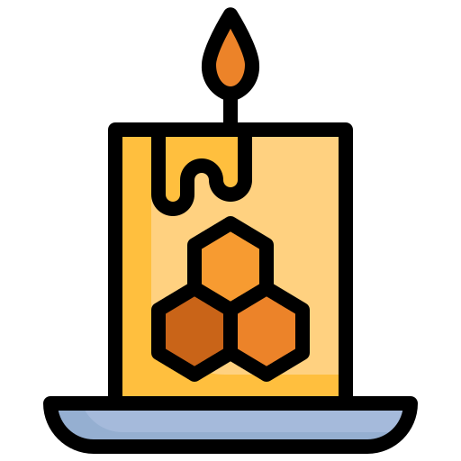 Candles Generic Outline Color icon
