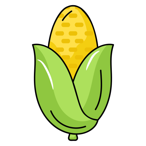 maïs Generic Thin Outline Color icoon