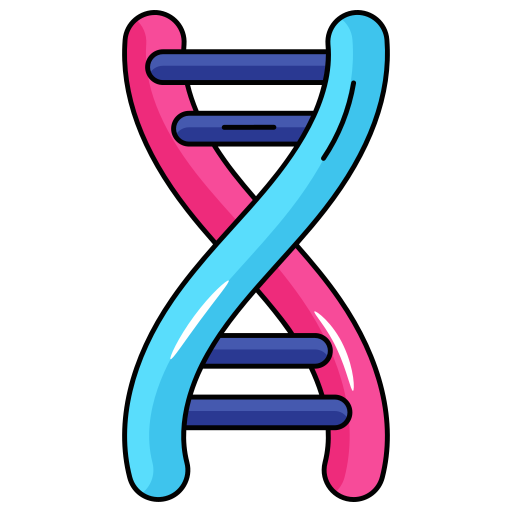 dna Generic Thin Outline Color ikona