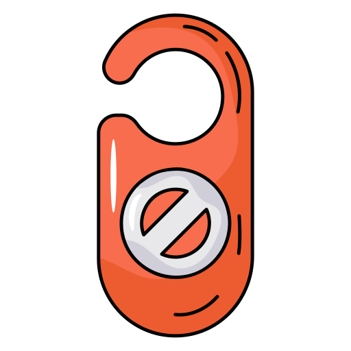 türhänger Generic Thin Outline Color icon