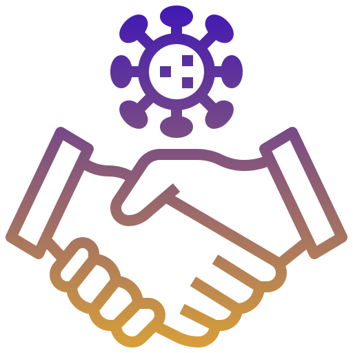 Handshake Generic Gradient icon