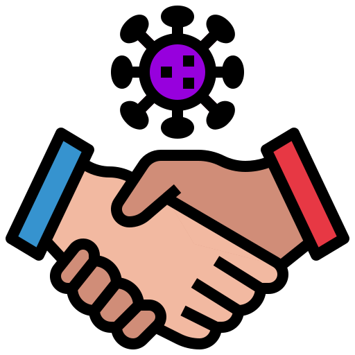 Handshake Generic Outline Color icon