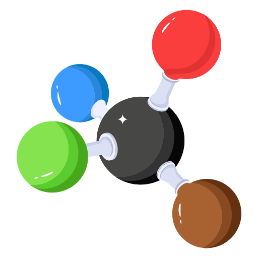 분자 Generic Isometric icon