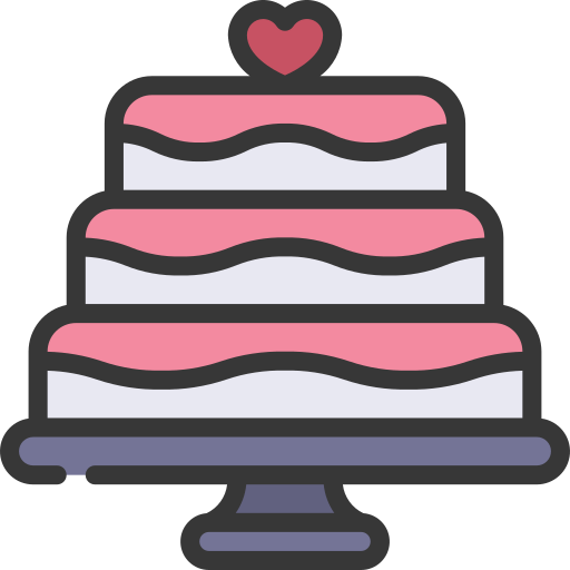 gâteau de mariage Juicy Fish Soft-fill Icône