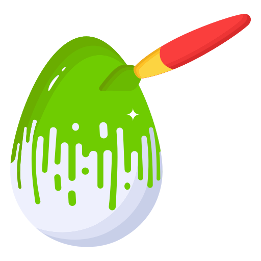 Painting egg Generic Isometric icon
