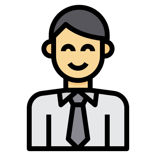 Businessman itim2101 Lineal Color icon