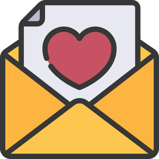 Love letter Juicy Fish Soft-fill icon
