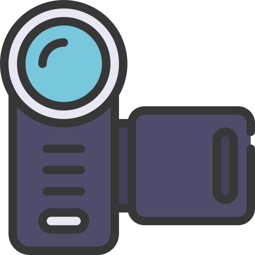 camcorder Juicy Fish Soft-fill icon