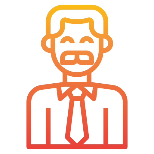 Businessman itim2101 Gradient icon
