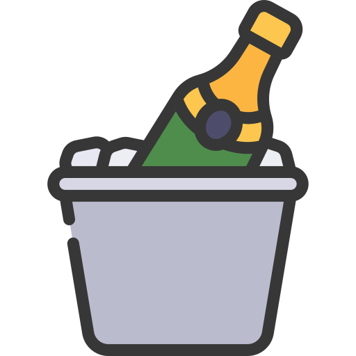 Wine bucket Juicy Fish Soft-fill icon