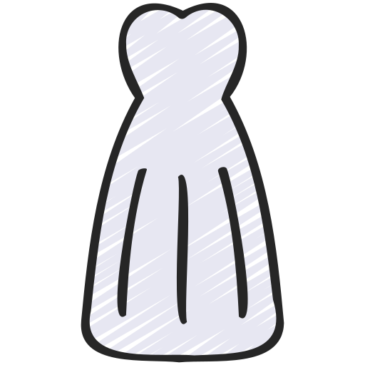 vestido de novia Juicy Fish Sketchy icono