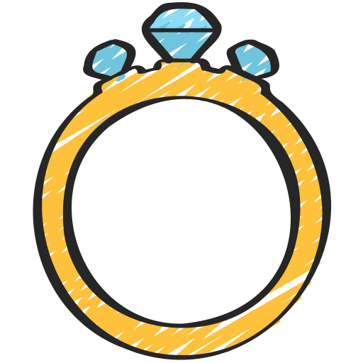 Engagement ring Juicy Fish Sketchy icon