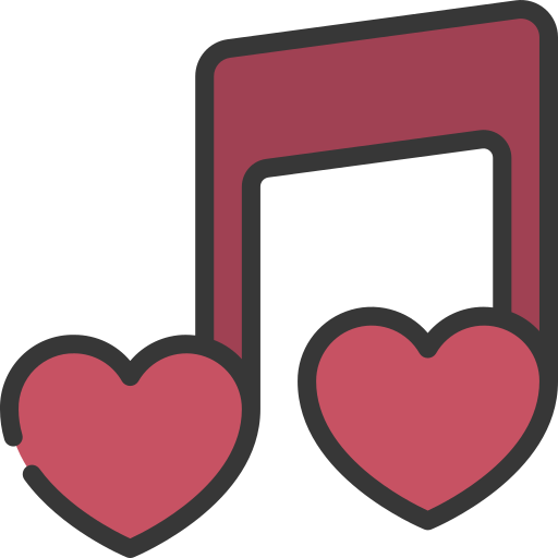 Love song Juicy Fish Soft-fill icon