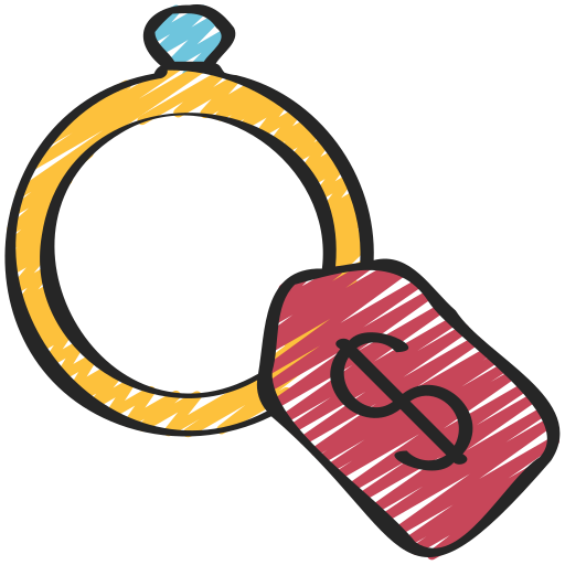 pierścionek zaręczynowy Juicy Fish Sketchy ikona