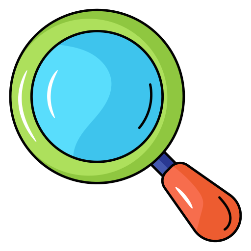 Magnifier Generic Thin Outline Color icon