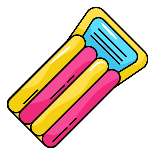 플로팅 베드 Generic Thin Outline Color icon