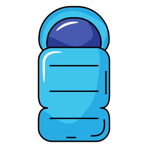 schlafsack Generic Thin Outline Color icon