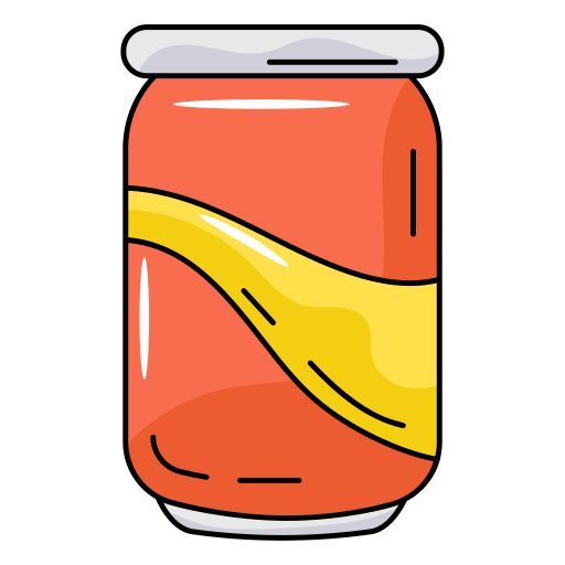 canette de soda Generic Thin Outline Color Icône