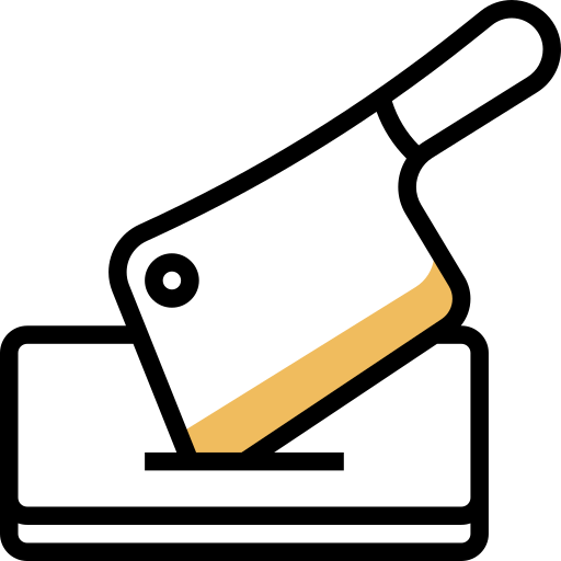 coltello da mannaia Meticulous Yellow shadow icona