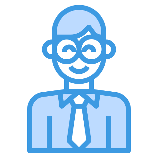 uomo d'affari itim2101 Blue icona