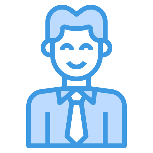ビジネスマン itim2101 Blue icon