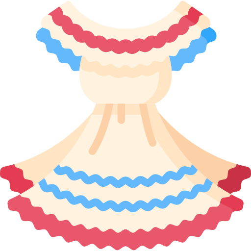 Traditional dress Special Flat icon