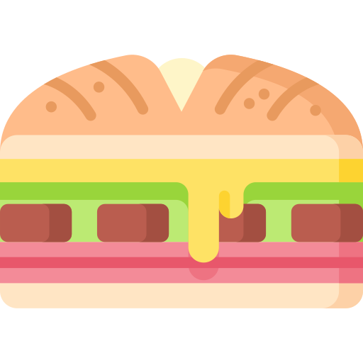sándwich cubano Special Flat icono
