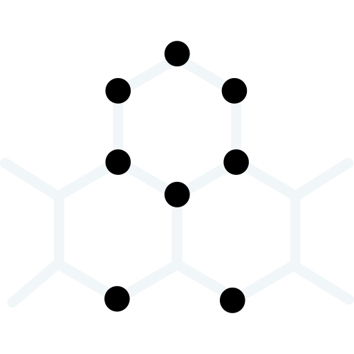 Молекула Generic Flat иконка