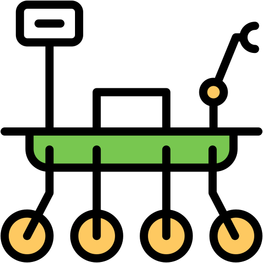 vehículo lunar Generic Outline Color icono
