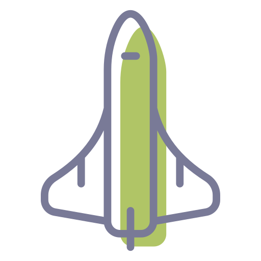 space shuttle Generic Color Omission icon