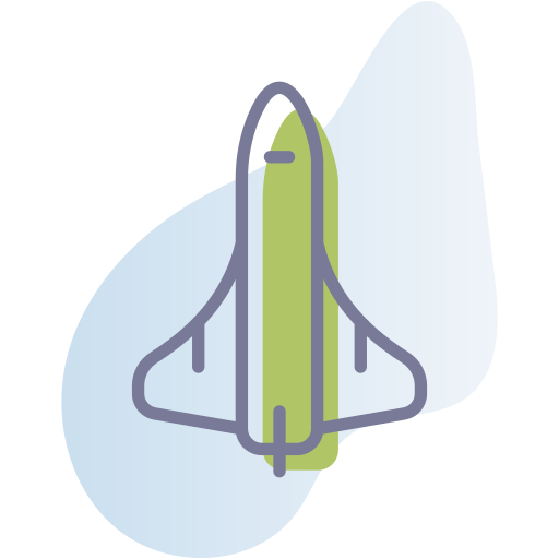 space shuttle Generic Rounded Shapes icon