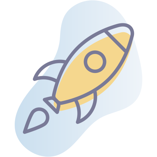 Rocket Generic Rounded Shapes icon