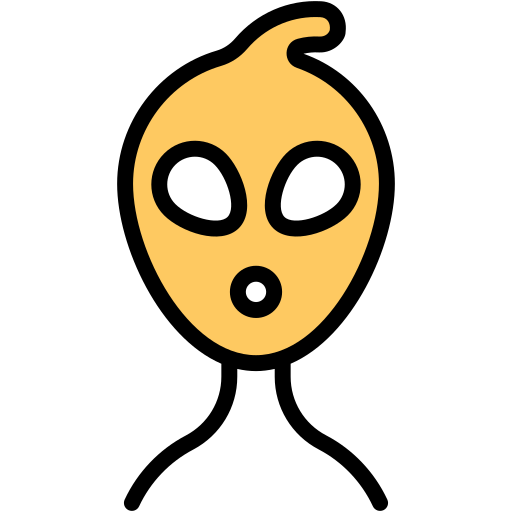 außerirdischer Generic Outline Color icon