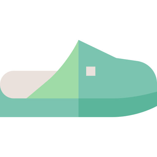 Slipper Basic Straight Flat icon