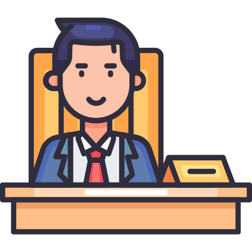 ceo Generic Outline Color icon