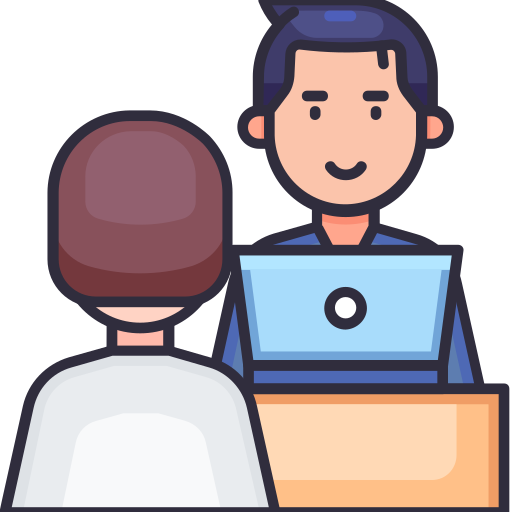 Interview Generic Outline Color icon