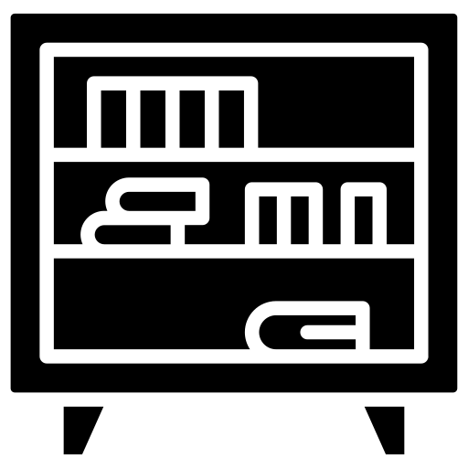 Книжная полка Generic Glyph иконка