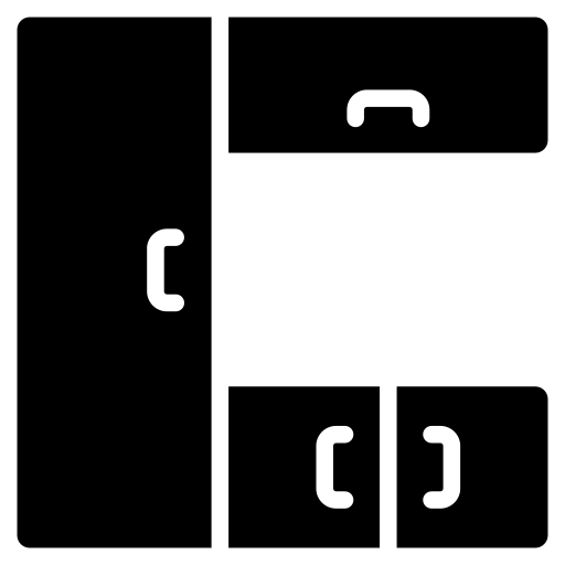 armadio da cucina Generic Glyph icona