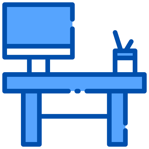 table de travail Generic Blue Icône