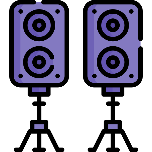 Speakers Special Lineal color icon