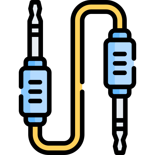 Audio jack Special Lineal color icon