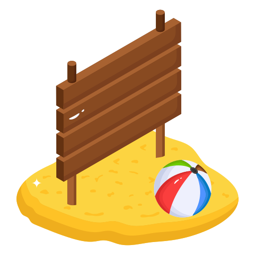 piłka plażowa Generic Isometric ikona