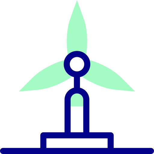 moinho de vento Detailed Mixed Lineal color Ícone