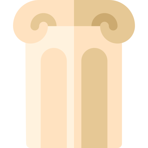 Column Basic Rounded Flat icon