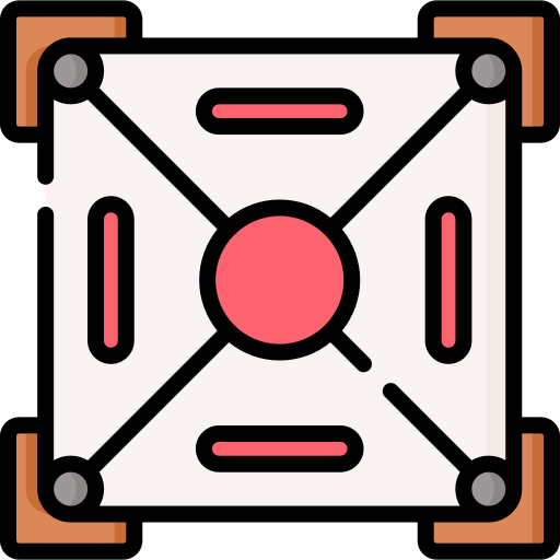 Carrom Special Lineal color icon