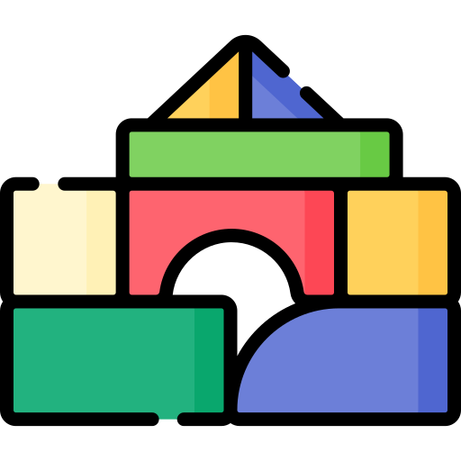Building block Special Lineal color icon