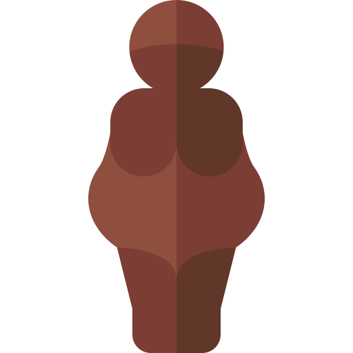 Venus of willendorf Basic Rounded Flat icon