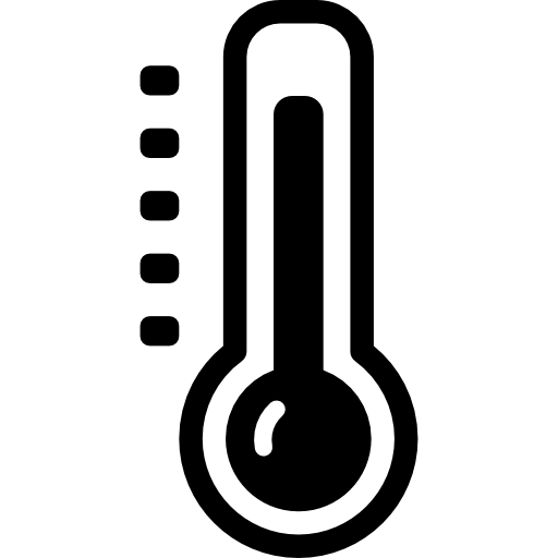 wysoka temperatura  ikona
