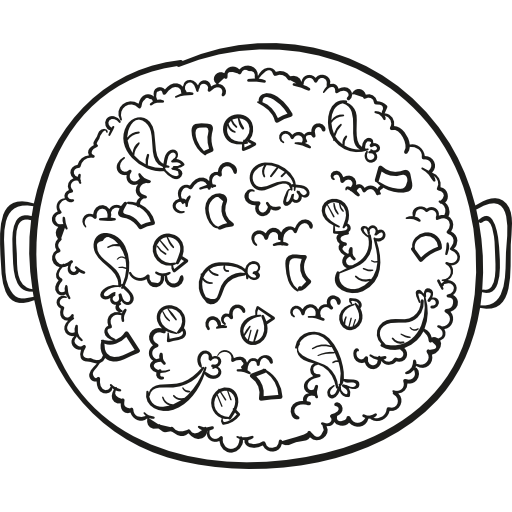 paella z parwnami  ikona